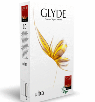 GLYDE Ultra vegan kondoomid, 10tk pakis, 53mm