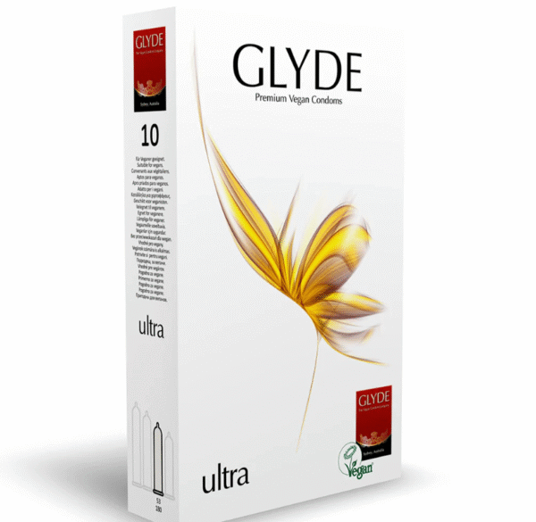 GLYDE Ultra vegan kondoomid, 10tk pakis, 53mm